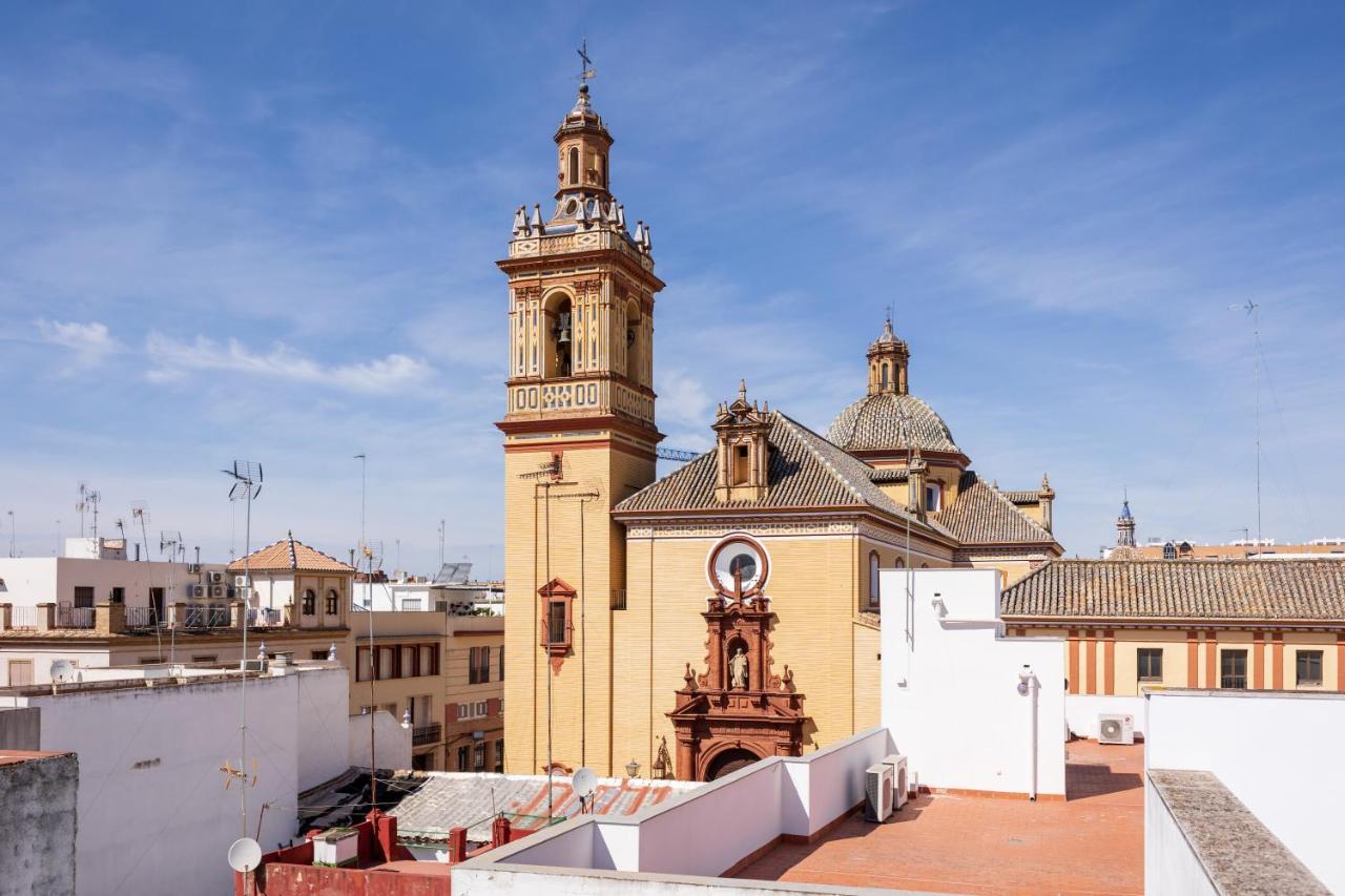 Tentudia Charming Apartments With Private Roof-Top Or Patio In San Bernardo By Ocityzen Sevilla Eksteriør bilde